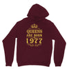 queens are born in 1977 Unisex Hoodie
