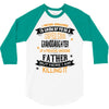Super Cool Granddaughter Of A Freaking Awesome Father 3/4 Sleeve Shirt