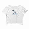 dolphin rider Crop Top