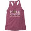 proud autism fiance Racerback Tank