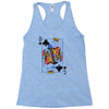 catdog playing card Racerback Tank