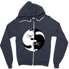 cat Zipper Hoodie