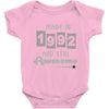 made in 1992 and still awesome Baby Bodysuit