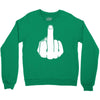 middle finger Crewneck Sweatshirt