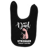 My Dad is Stronger Than Yours Baby Bibs