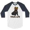 thug life 3/4 Sleeve Shirt