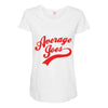 mens dodgeball average joe's joes Maternity Scoop Neck T-shirt