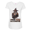 i want you for an adventure Maternity Scoop Neck T-shirt