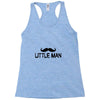 big man little man Racerback Tank