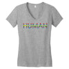 human Women's V-Neck T-Shirt