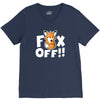 fox off V-Neck Tee