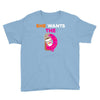 She Wants D - Dunkin Donuts Youth Tee
