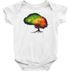 time leaves Baby Bodysuit