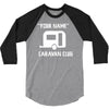 personalised your name caravan club funny gift 3/4 Sleeve Shirt