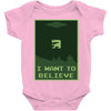 buried believer Baby Bodysuit