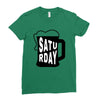 Saturday Beer Ladies Fitted T-Shirt