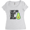 Avocado Women's Triblend Scoop T-shirt