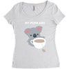 My Puns Are Women's Triblend Scoop T-shirt