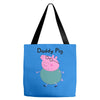 daddy pig Tote Bags