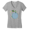 little fresh prince Women's V-Neck T-Shirt
