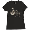 animal fish Ladies Fitted T-Shirt