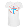 happy father's day Maternity Scoop Neck T-shirt