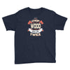 chop your own wood it will warm you twice Youth Tee