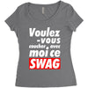 ce swag Women's Triblend Scoop T-shirt