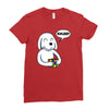 smart dog Ladies Fitted T-Shirt