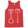 sketch of piston 2 Tank Top