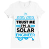 I Am An Engineer... Ladies Fitted T-Shirt