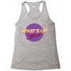 what's up jerks Racerback Tank