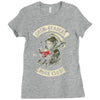 grim readers book club Ladies Fitted T-Shirt