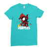deadpool Ladies Fitted T-Shirt