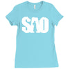 sao Ladies Fitted T-Shirt