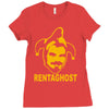 rentaghost 70s 80s kids tv series show retro Ladies Fitted T-Shirt