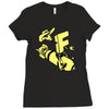 f bom Ladies Fitted T-Shirt