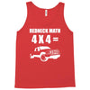 redneck math 4x4 truck Tank Top