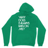 why does it always rain on me Unisex Hoodie