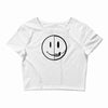smiley dissection Crop Top