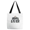 hoppy easter Tote Bags