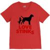 love stinks V-Neck Tee
