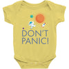 spacex don't panic in space Baby Bodysuit