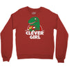 clever girl Crewneck Sweatshirt