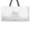 wine It' s A Girl Thing Weekender Totes