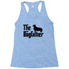the dogfather pembroke welsh corgi Racerback Tank