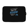 i never dreamed i'd be a super hot accountant but here iam, killing it Laptop sleeve
