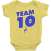 team 10 Baby Onesie