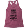 I Am A March Women Racerback Tank