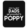 Only the best Dads Get Promoted to Poppy Mousepad